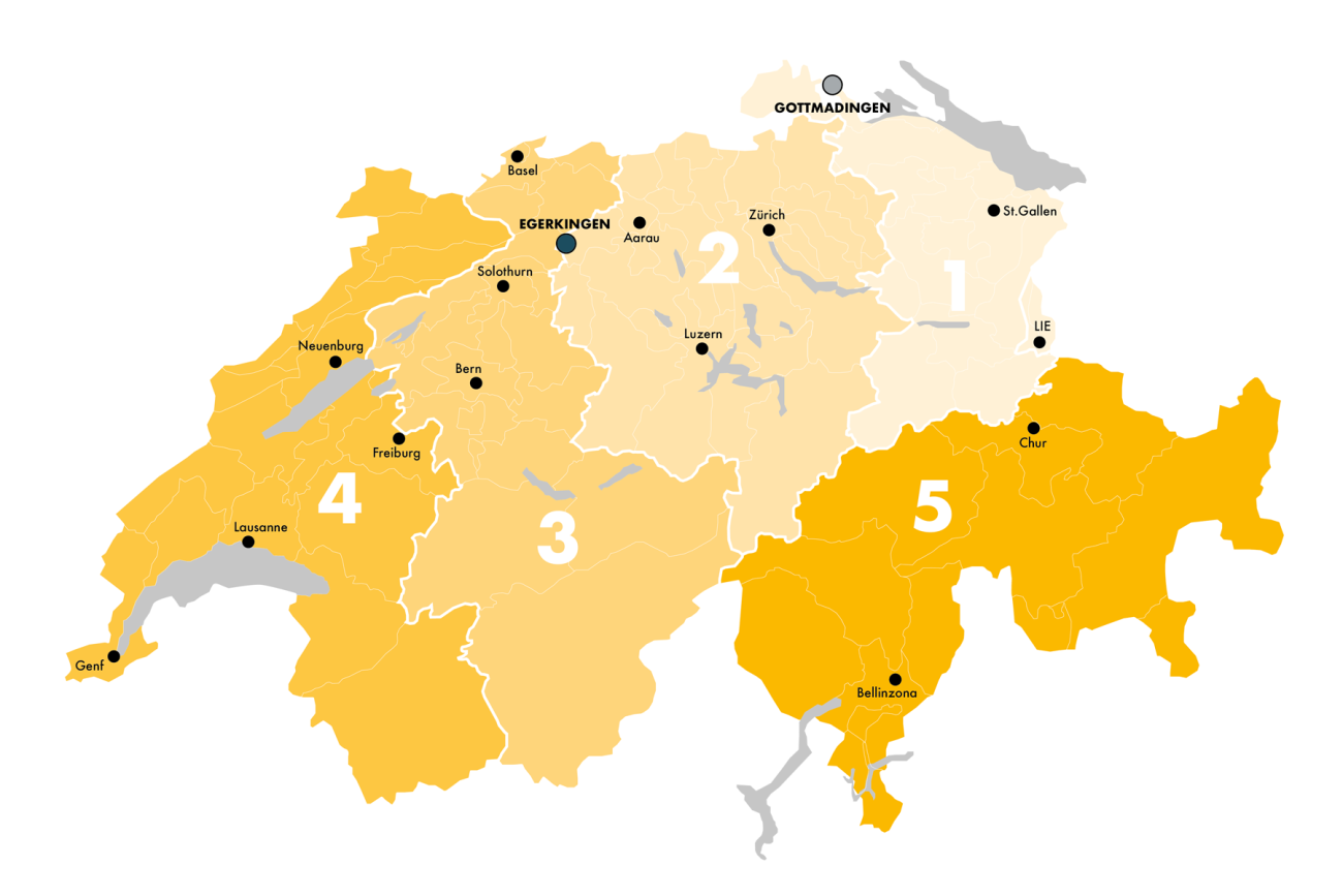Schweiz Map Heraklith
